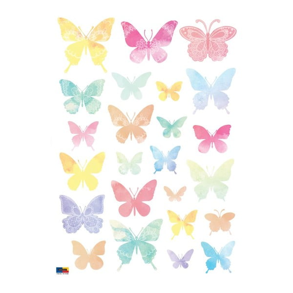 Artistic Butterflies 24 db-os falmatrica szett - Ambiance-image-2
