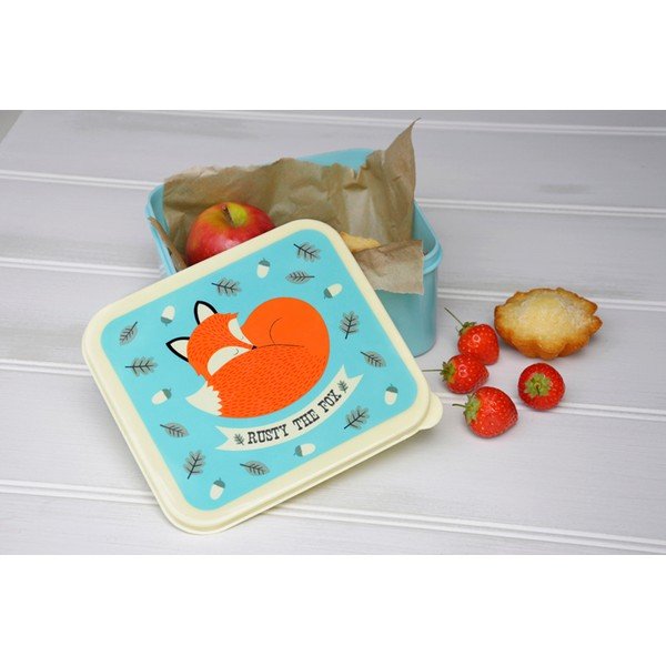 Rusty The Fox ételtároló doboz - Rex London-image-3