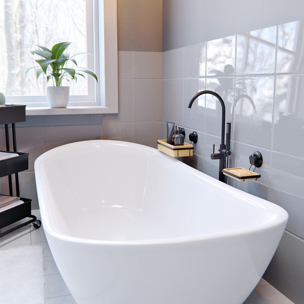 Bestlock SPA öntapadós bambusz szappantartó - Compactor-image-4