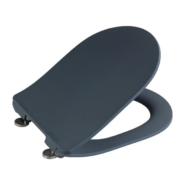 Sedilo Grey szürke WC-ülőke, 45,2 x 36,2 cm - Wenko-image-1