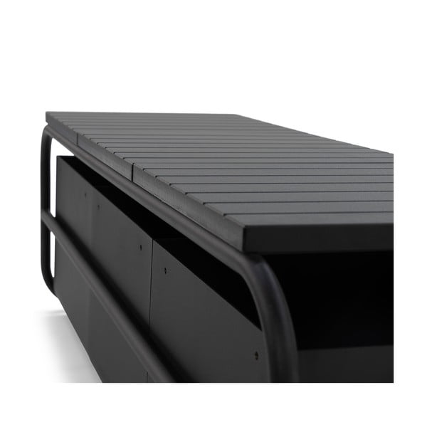 Fekete fém cipőtartó Astoria – Spinder Design-image-1