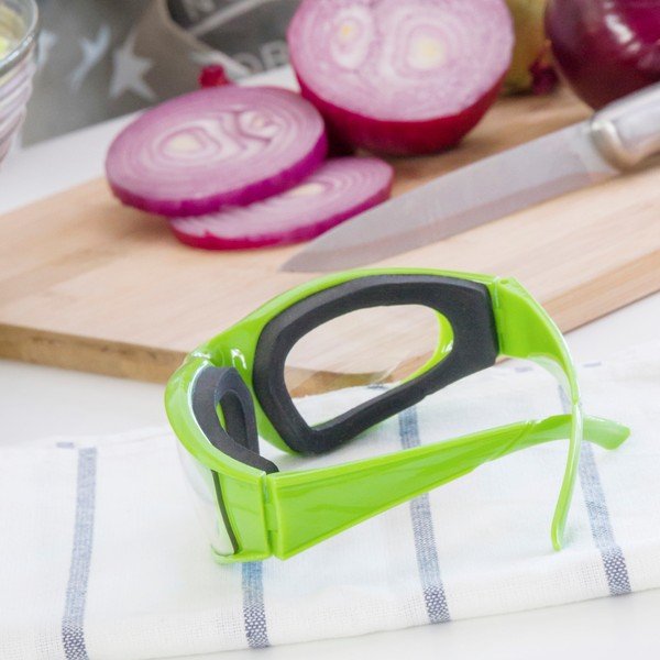 Zöld védőszemüveg hagymaszeleteléshez - InnovaGoods-image-4