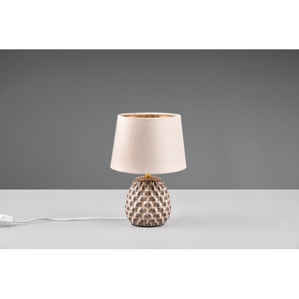 Bézs asztali lámpa (magasság 27 cm) Ariana – Reality-image-3