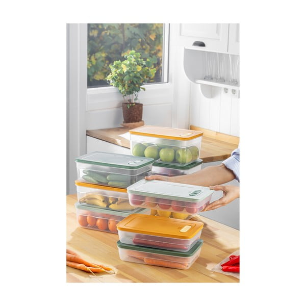 Élelmiszertartó doboz szett 9 db-os – Hermia-image-2