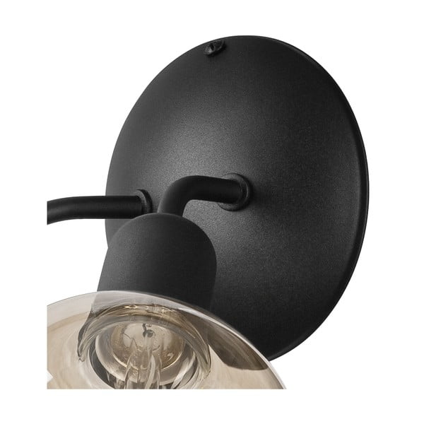 Fekete fali lámpa Viggo – LAMKUR-image-4