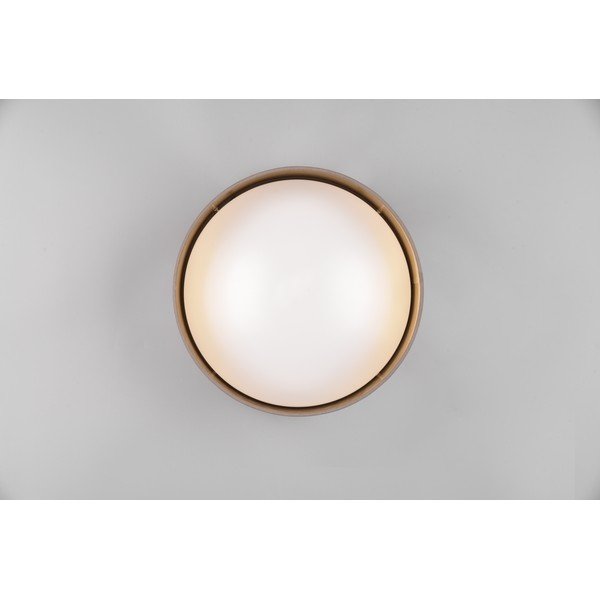 Világosbarna LED mennyezeti lámpa ø 30 cm Locarno – Reality-image-2