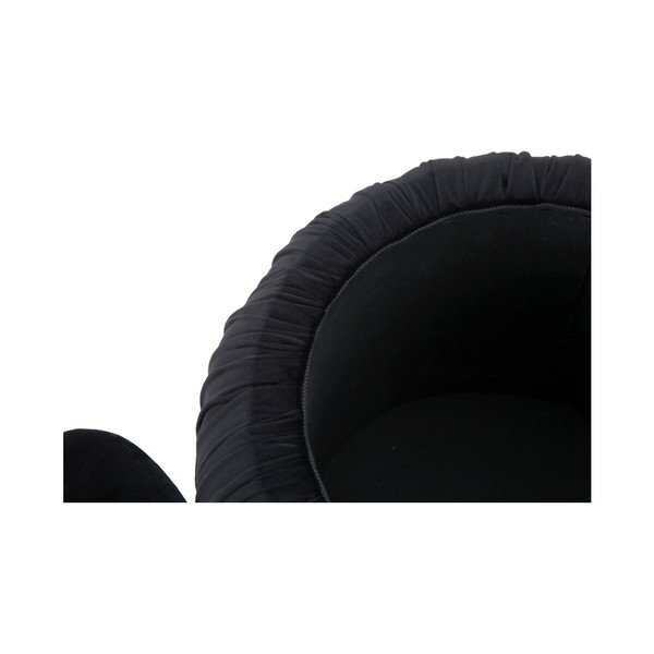 Paris fekete puff tárolóhellyel, ⌀ 41 cm - Mauro Ferretti-image-1