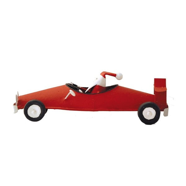 Santa In Car karácsonyi dekoráció - G-Bork