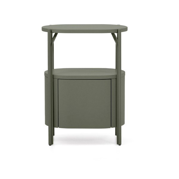 Zöld mosdó alatti szekrény 60x81 cm Arely – Kave Home