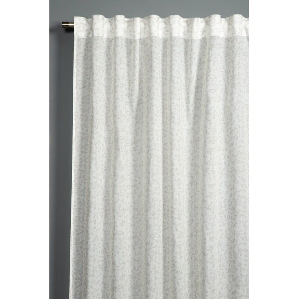Fehér fényáteresztő függöny 135x245 cm Zen Silence – Gardinia
