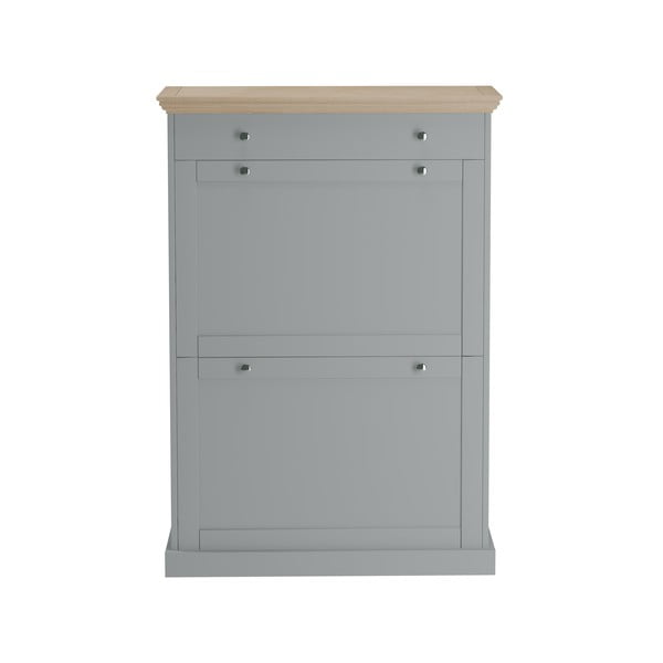 Szürke billenő ajtós cipőtartó Binz – Støraa-image-2