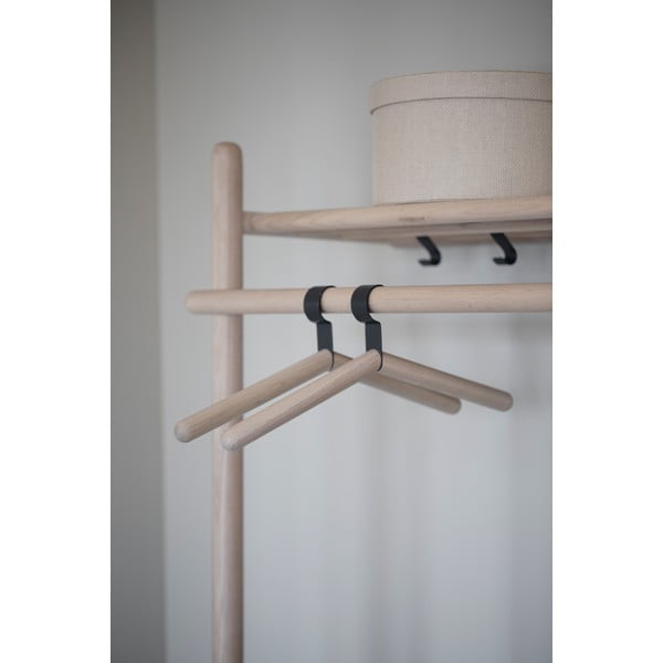 Natúr színű tölgyfa előszoba bútor Milford - Rowico-image-1