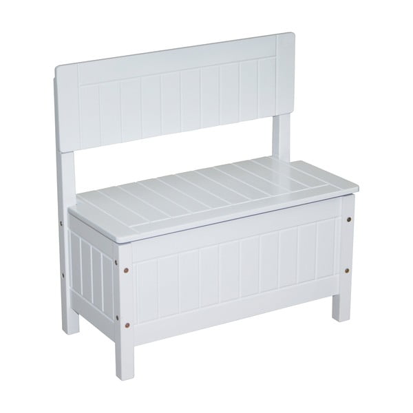 Fehér gyerek pad – Roba