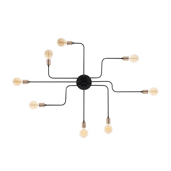 Fekete-bronzszínű fali lámpa Truva – Opviq lights-image-3