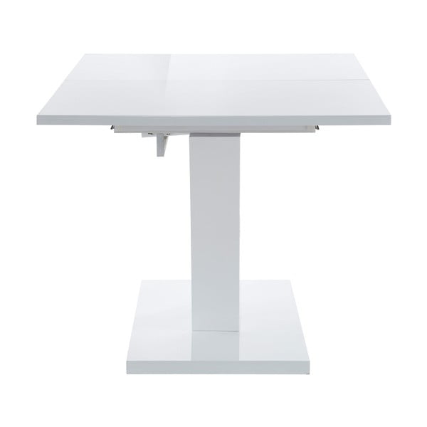 Fényes bővíthető étkezőasztal hosszabbító asztallappal 90x140 cm Aaron – Støraa-image-1