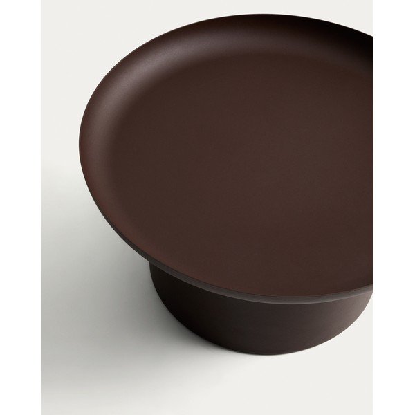 Fém kerek kerti dohányzóasztal ø 70 cm Arcola – Kave Home-image-4