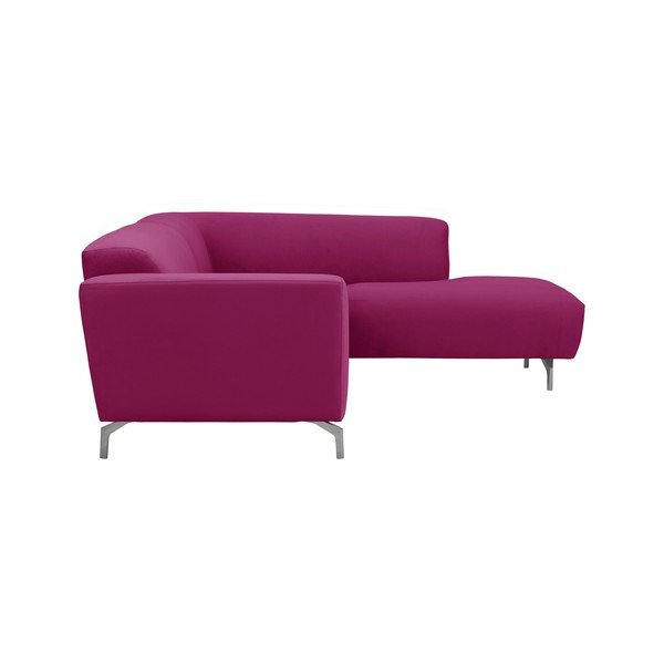Orion rózsaszín sarokkanapé, jobb oldali kivitel - Windsor & Co Sofas-image-3