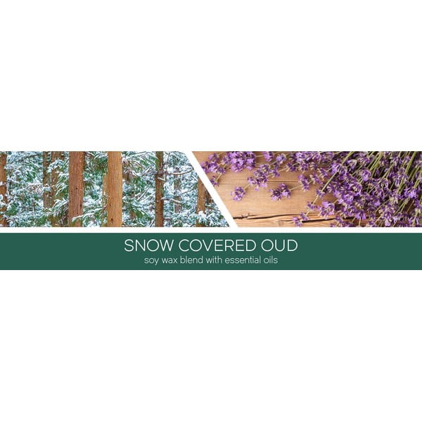 Snow Covered Oud illatgyertya, égési idő 35 óra - Goose Creek-image-1