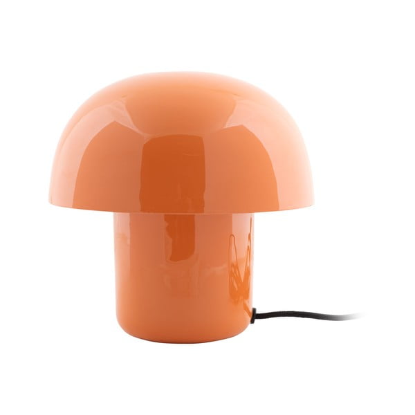 Narancssárga asztali lámpa fém búrával (magasság 20 cm) Fat Mushroom – Leitmotiv