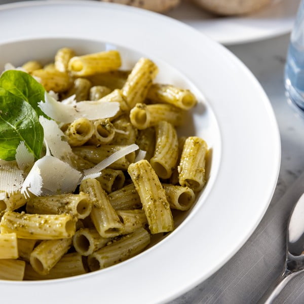 Ridget fehér porcelán mélytányér, ø 29,5 cm - Mikasa-image-1