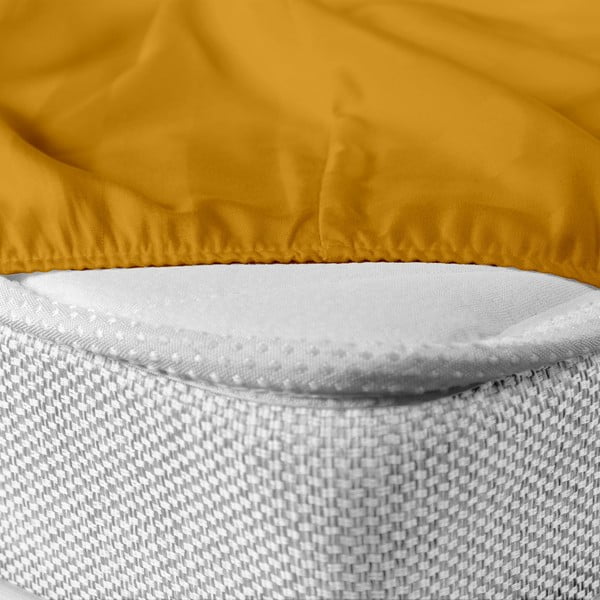 Gumis muszlin gyerek lepedő babaágyhoz 70x140 cm – Bébé Douceur-image-2