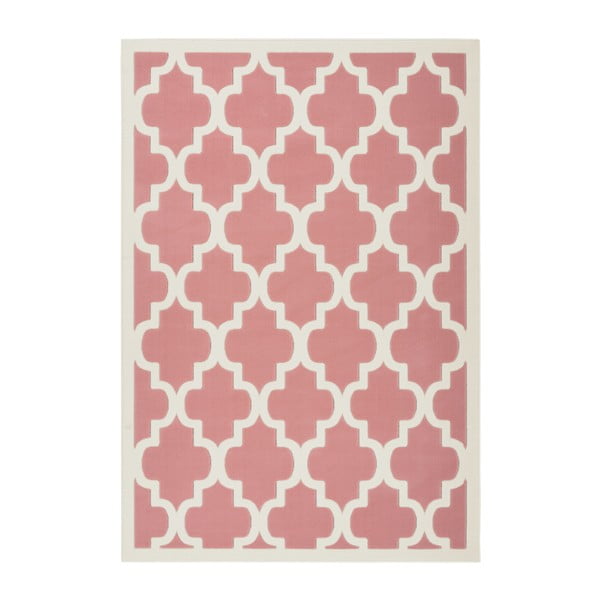 Maroc Criss rózsaszín szőnyeg, 80 x 150 cm - Kayoom