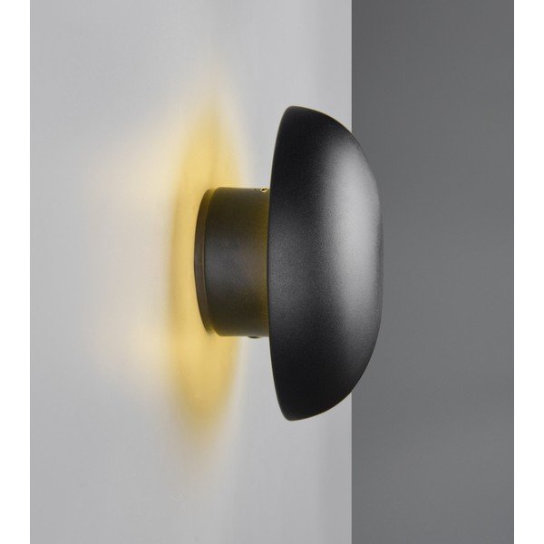 Matt fekete USB LED fali lámpa Davey – Reality-image-1