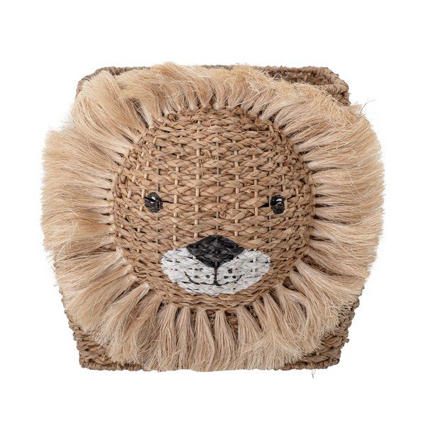 Natúr színű vesszőfonott játéktároló kosár 52x32x36 cm Harrison – Bloomingville Mini-image-2