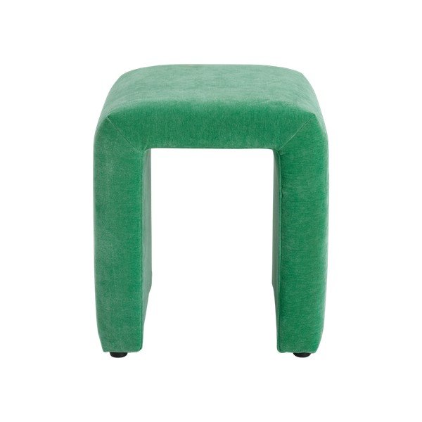Zöld zsenília puff Pigally – Ellos Home-image-3