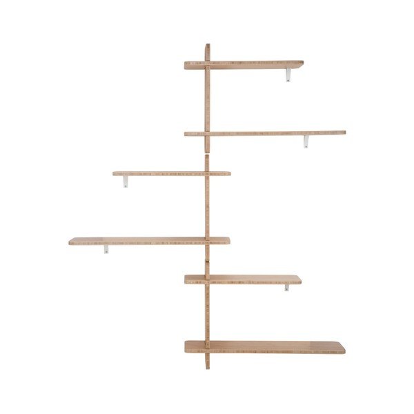 Bamboo könyvszekrény modul bambuszból, jobb oldali - Mauro Ferretti-image-1