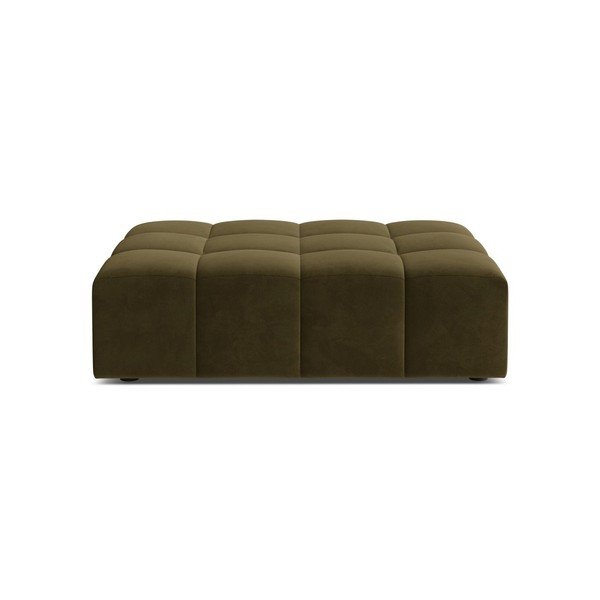 Khaki bársony lábtartó Chicago – Cosmopolitan Design