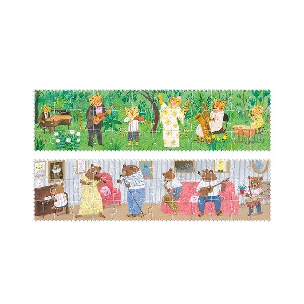 Erdei zenekar zsebpuzzle - Londji-image-1
