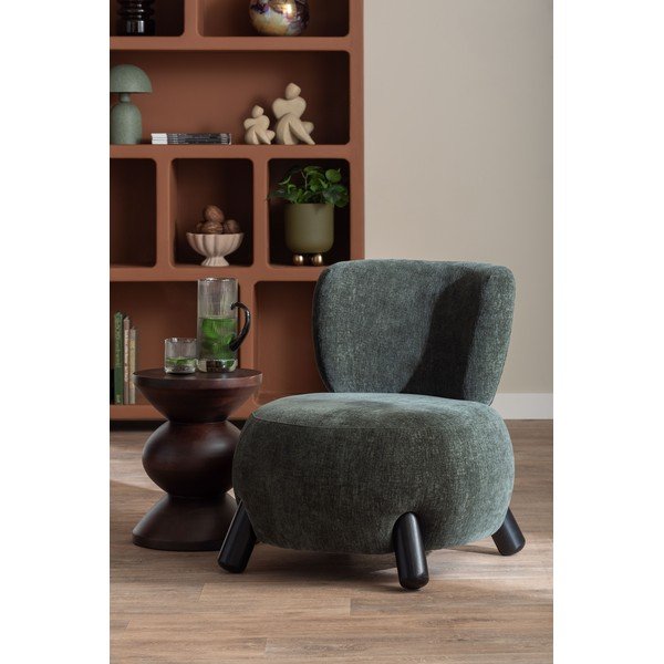 Zöld asztali lámpa fém búrával (magasság 30 cm) Boaz – Leitmotiv-image-1