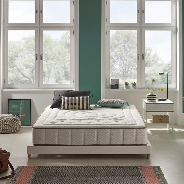 Kemény-közepes keménységű kétoldalas hab matrac 180x200 cm Cashmere Premier – Moonia-image-4