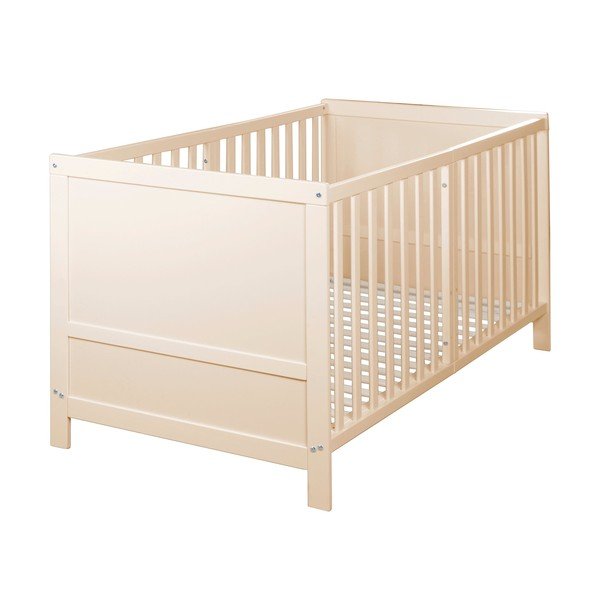 Natúr színű babaágy állítható magassággal 70x140 cm Easy Sleep – Roba-image-2