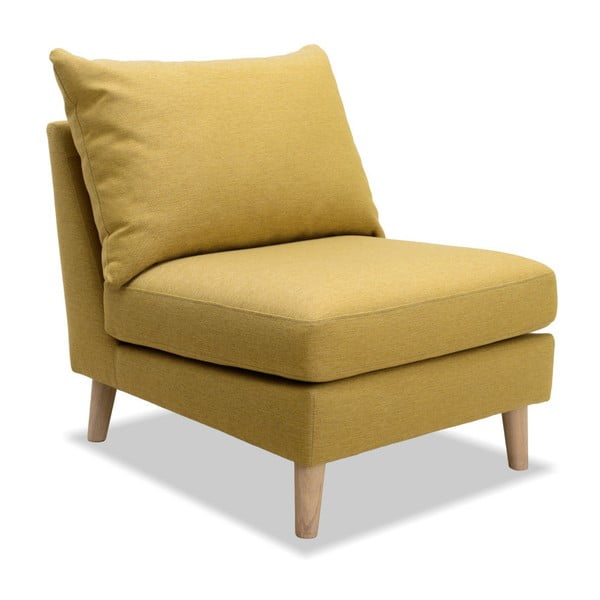 Liam sárga fotel - Vivonita