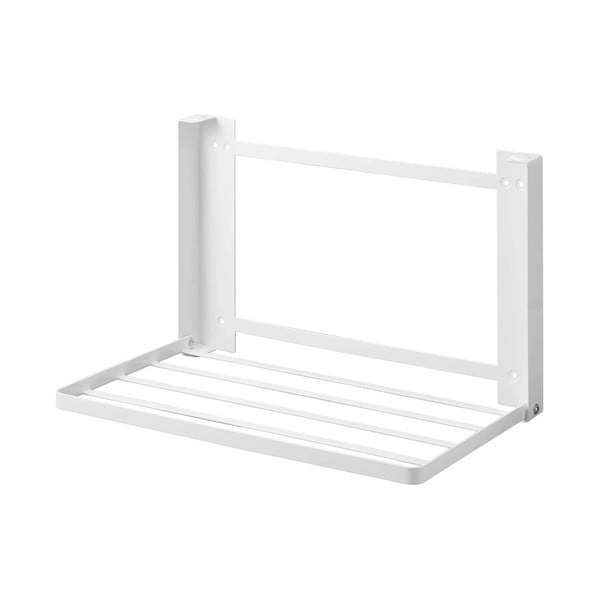 Matt fehér fali acél fürdőszobai polc Tower – YAMAZAKI