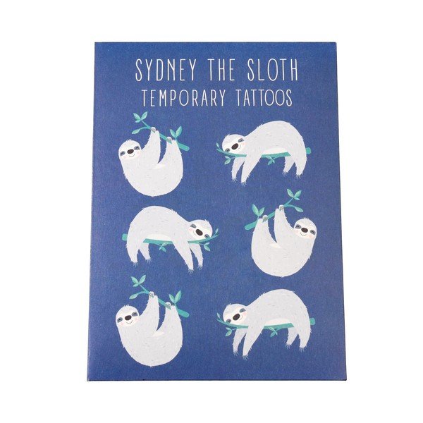 Sydney The Sloth ideiglenes tetoválás - Rex London