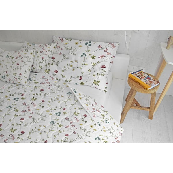 Pamut-szatén steppelt takaró és párnahuzat szett 140x200 cm – Butter Kings-image-1