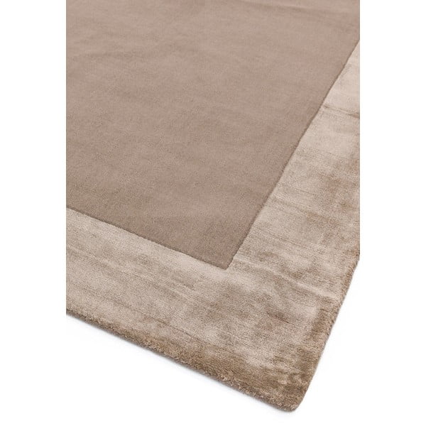 Világosbarna kézi szövésű gyapjú keverék szőnyeg 160x230 cm Ascot – Asiatic Carpets-image-4