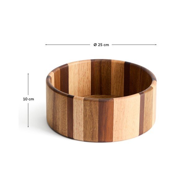 Natúr színű fa szervírozó tálka Nover – Kave Home-image-4