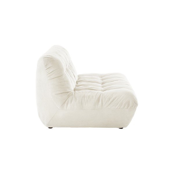 Krémszínű kordbársony kanapé 145 cm Kelso – Jotex-image-3