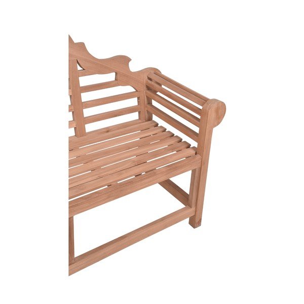 Natúr színű tömörfa kerti pad Picadilli – Garden Pleasure-image-1