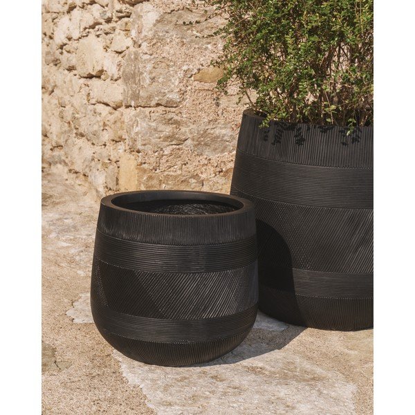 Beton kaspó szett 2 db-os ø 50 cm Tival – Kave Home-image-1