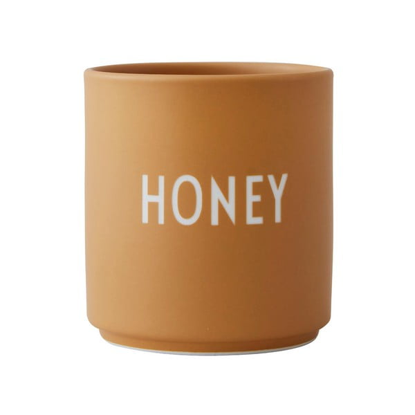 Favourite Honey mustársárga porcelánbögre - Design Letters
