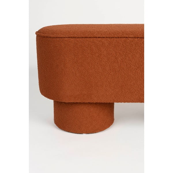 Téglavörös buklé pad Marcos – White Label-image-3