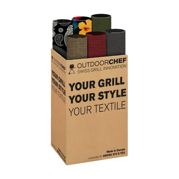 Szürke grillsütő védőhuzat 238x0,2x58 cm Arosa - Outdoorchef-image-2