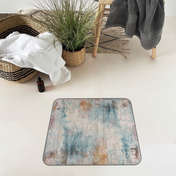 Kék-szürke fürdőszobai kilépő szett 2 db-os 60x100 cm – Mila Home-image-4