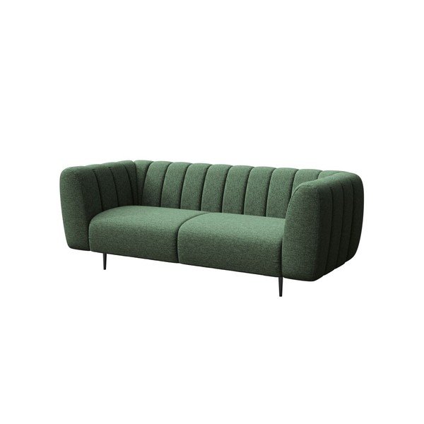 Sötétzöld kanapé 210 cm Shel – Ghado-image-2