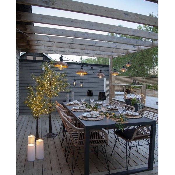 Napelemes LED kültéri lámpa (magasság 21 cm) Cage – Star Trading-image-4